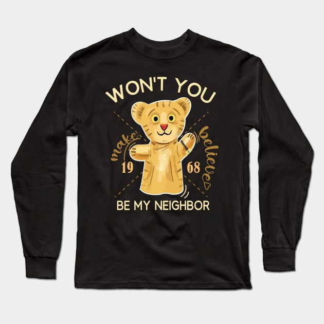 Won’t You Be My Neighbor Long Sleeve T-Shirt by dive such